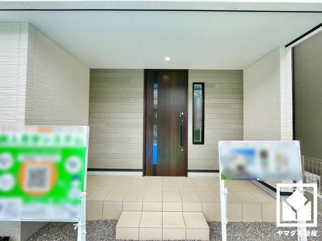 大津市坂本７丁目　Ⅱ期　1号地の玄関