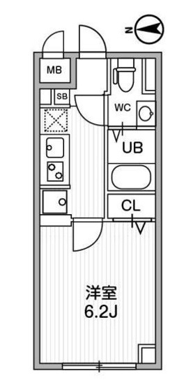【間取り】 | ウェルスクエアイズム中延 | 間取り図