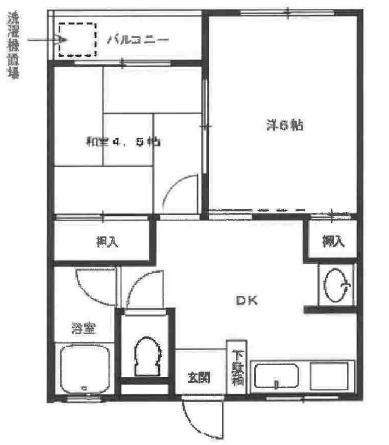 マツヤパークマンションの間取り