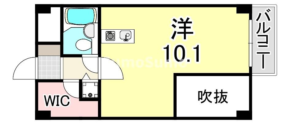 ホープ芦屋の間取り