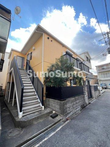 ブロスハイツ住吉本町の外観|外はこのようになっています