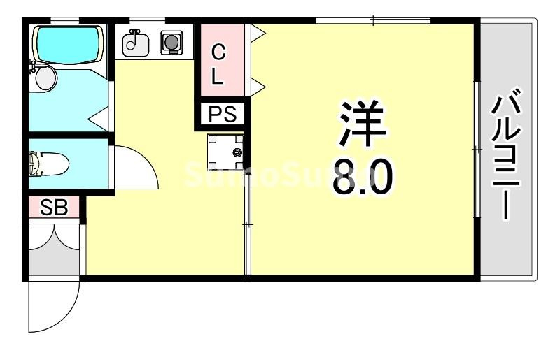 ラックコウベの間取り