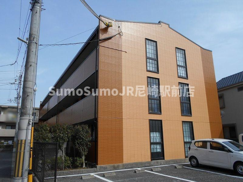 レオパレスKOBATAの外観|外観は落ち着いています