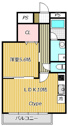 【間取り】 | １LDKのお部屋になります