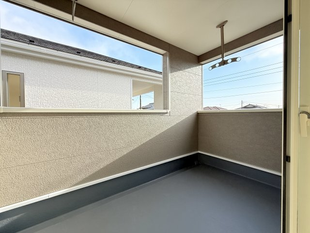 【新築戸建】笠間市旭町第8　2号棟のバルコニー