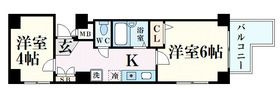 ブロスコート六甲Ⅱの間取り