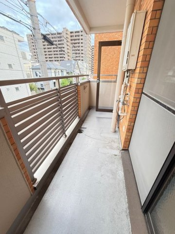 ライオンズマンション本山第5のバルコニー