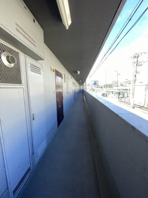 【その他共用部分】 | ハイツ小松 | 共用部分の廊下です