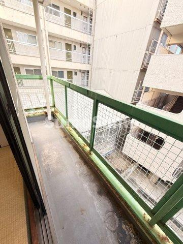 マルタカマンションのバルコニー