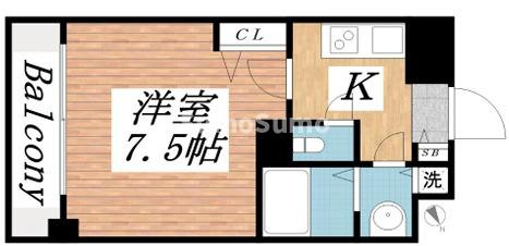 メゾン・ド・ヴィレ　須磨の間取り