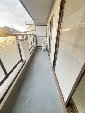 メゾン菊水のバルコニー