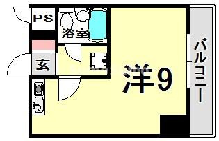 ライオンズマンション三宮の間取り