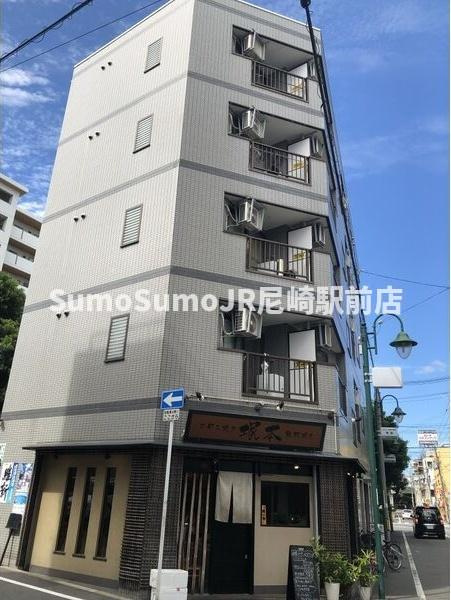 ルーミハイツ塚本の外観|外観は落ち着いています