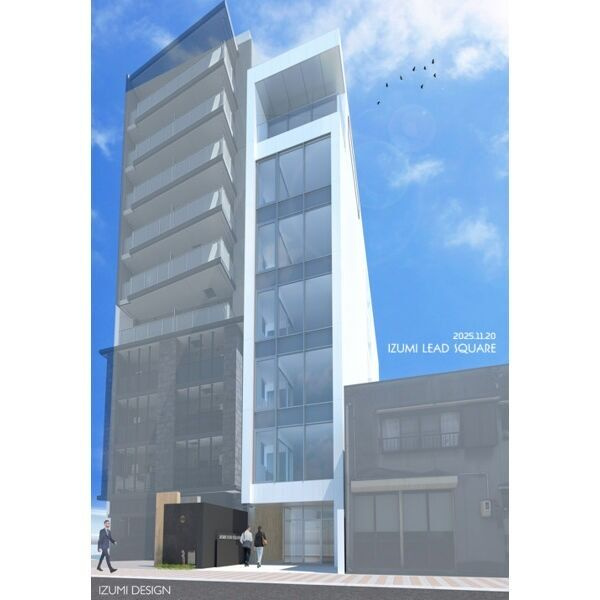 IZUMI LEAD SQUAREの外観パース