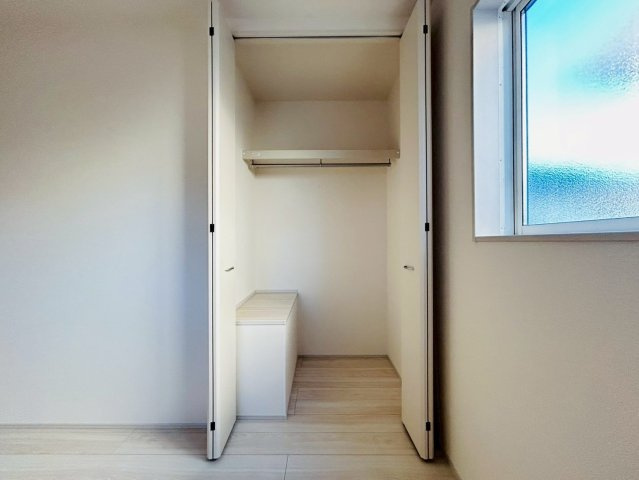 川越市山田　新築戸建の収納|2/3　撮影