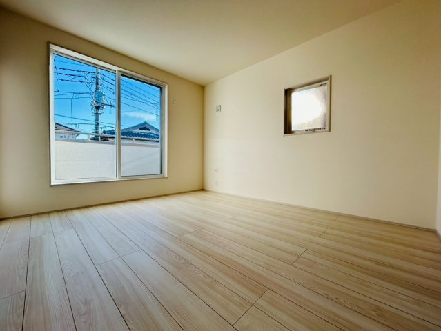 川越市山田　新築戸建の寝室|2/3　撮影
