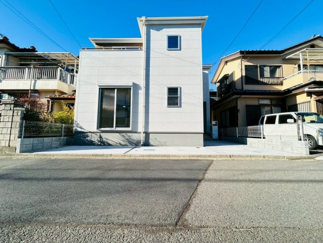 川越市山田　新築戸建の外観|2/3　撮影