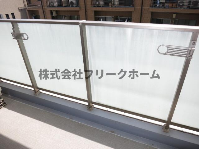 ドゥーエ武蔵小金井のバルコニー