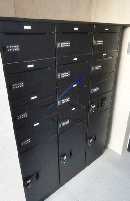 ミライエのその他共用部分|集合ポストです。