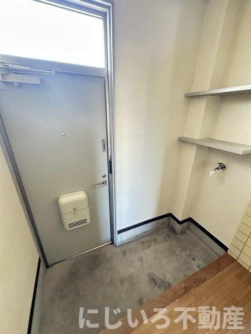 ハイツマーチⅡの玄関