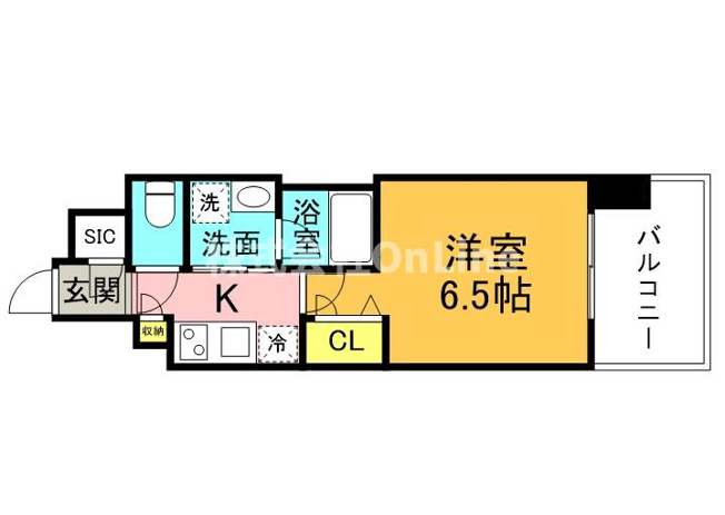 【間取り】 | レオンヴァリエ長堀通