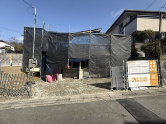 【前面道路含む現地写真】 | 城陽市寺田深谷　新築戸建