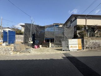 【前面道路含む現地写真】 | 城陽市寺田深谷　新築戸建