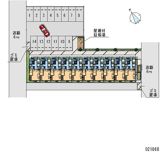レオパレストリアノンの地図|画像4