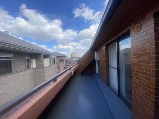 ライオンズマンション本山北町のバルコニー