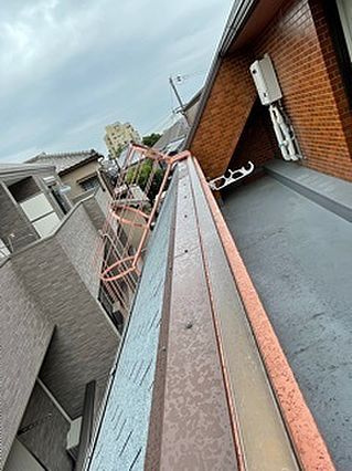 ライオンズマンション本山北町のバルコニー