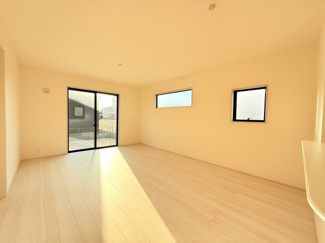 笠間市旭町第12　新築戸建　4号棟の居間・リビング