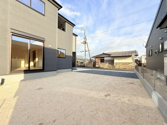 笠間市旭町第12　新築戸建　4号棟の庭