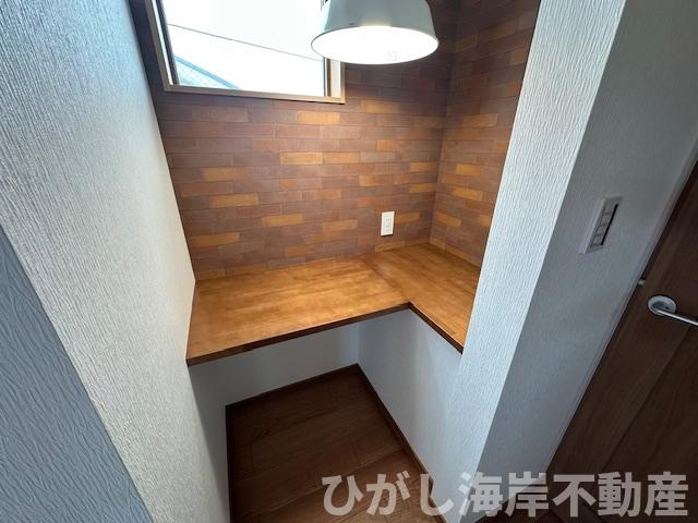 茅ヶ崎市浜竹3丁目　新築戸建　全４棟の内装|9帖　洋室　カウンタースペース