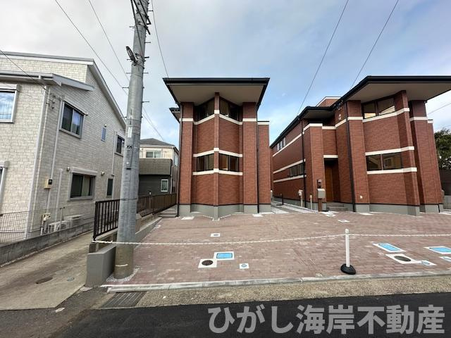 茅ヶ崎市浜竹3丁目　新築戸建　全４棟の外観|現地外観