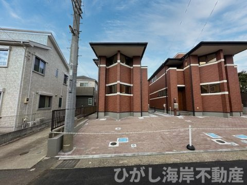 茅ヶ崎市浜竹3丁目　新築戸建　全４棟の外観|現地外観