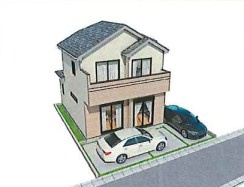 川越市木野目　新築戸建　ハートフルタウンの外観
