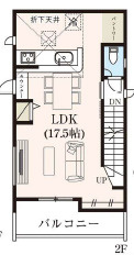 所沢市緑町６期　全２棟　２号棟　新築住宅なら西武ハウジングの間取り