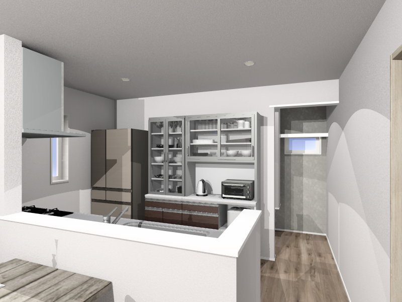 【南道路】東金市東金　新築戸建の完成予想図