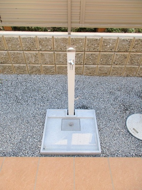 Ｖｉｌｌａ　Ｂｌａｎｃｈｅ　ヴィラ　ブランシェのその他共用部分|★ペット足洗い場★