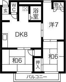 【間取り】 | ヴィラ千代田