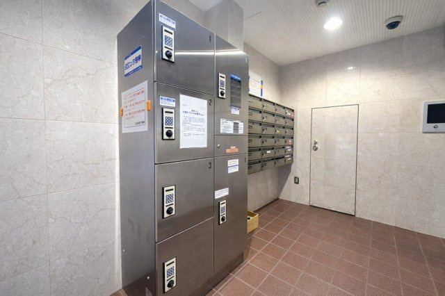 千住彩館の設備|不在時でも荷物の受け取りができる宅配ボックス付きで、毎日がもっと便利に。