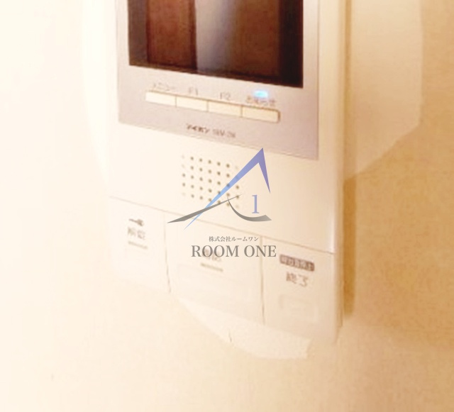 カーサこけしのセキュリティ|モニター付きインターホンです。