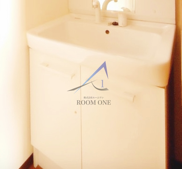 カーサこけしの洗面所|洗面台です。