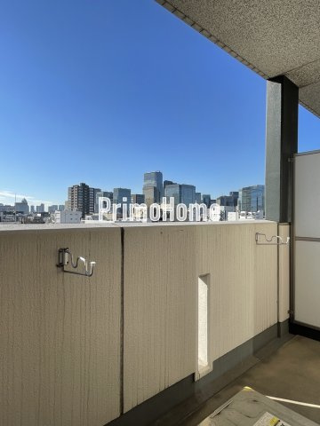 ホープシティ秋葉原のバルコニー