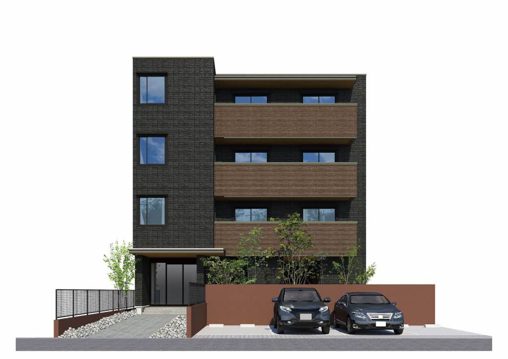 シャトードール　リュミエールの外観パース|外観パースです