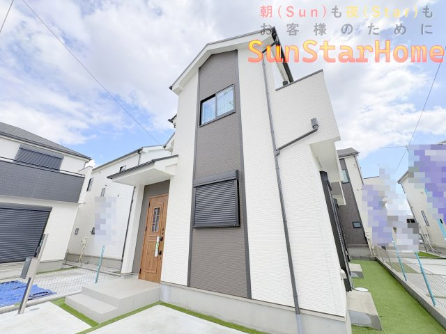 【サンスターホーム】青梅市新町4丁目　高性能新築戸建D号棟の外観
