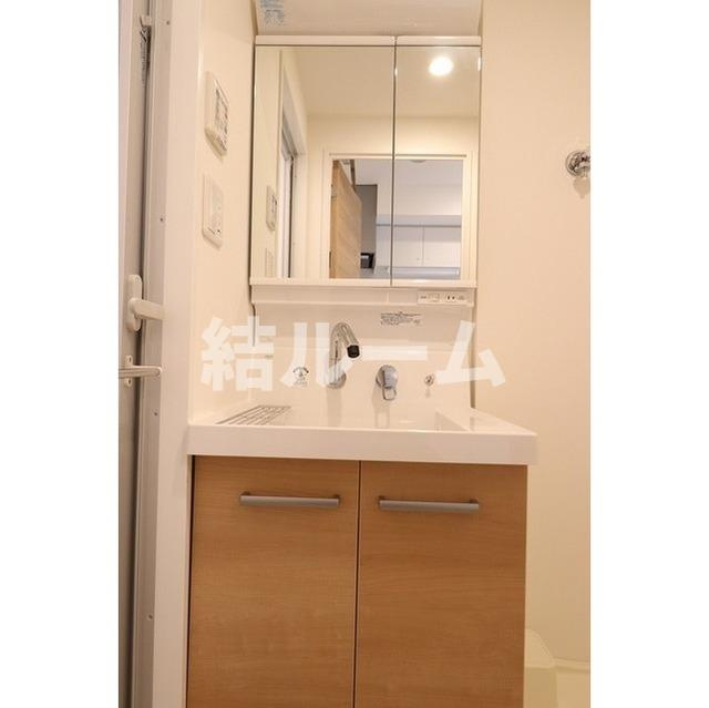 文京区関口１丁目の賃貸マンションの洗面所