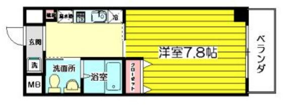 エテルノヨシダの間取り