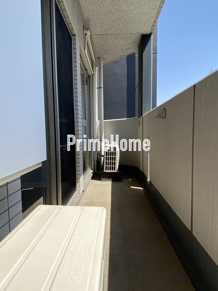 ホープシティ秋葉原のバルコニー