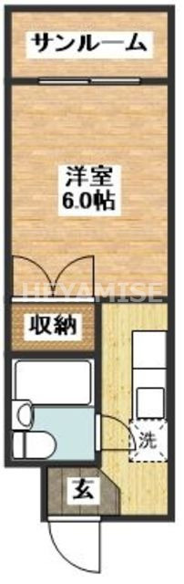 田上ビルの間取り